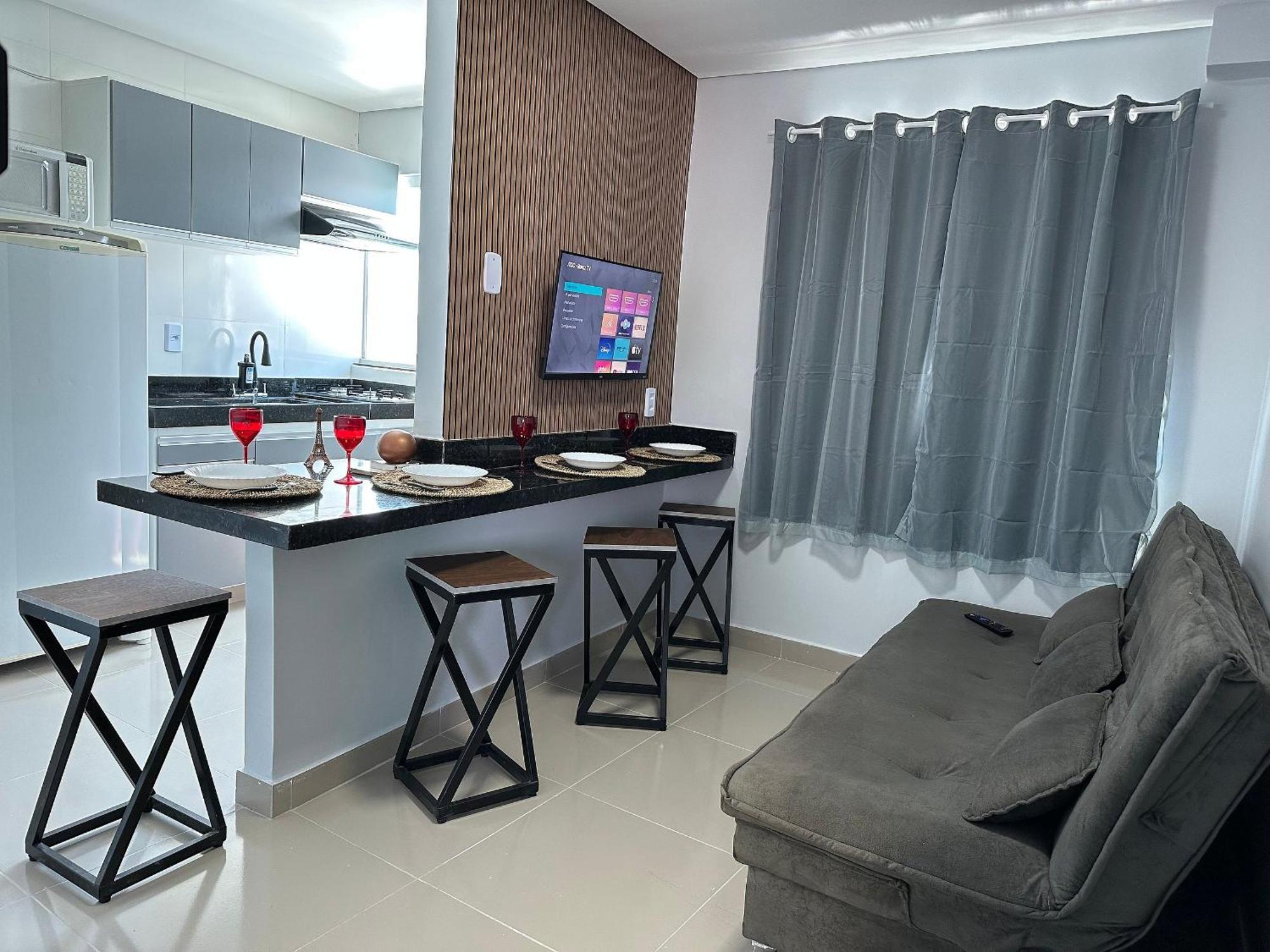 Apartamento Fique próximo Av-44, centro, campinas, shopping Goiânia Exterior foto